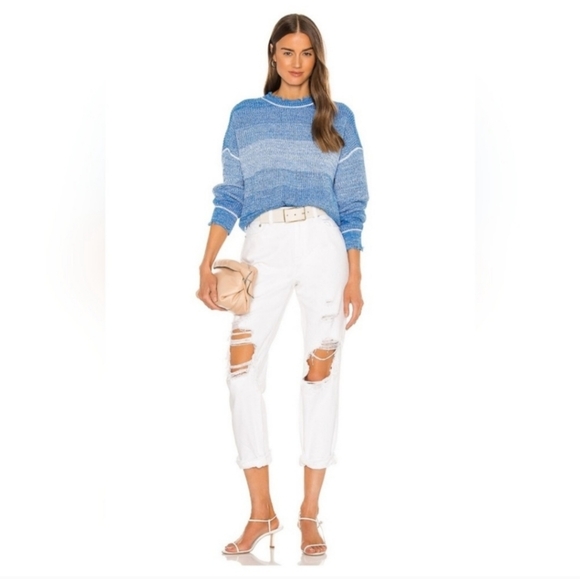 PISTOLA Presley High Rise Relaxed Roller Jeans Anthropologie NWT - Picture 2 of 11